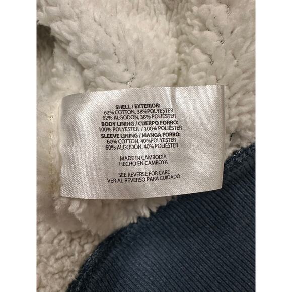 Orvis Fleece Lined Zip Hoodie Men’s L EUC Outdoorsy Sherpa Hoodie - Picture 7 of 8